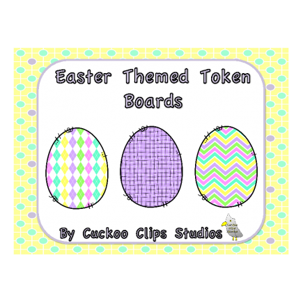 Token Boards (Easter Theme)